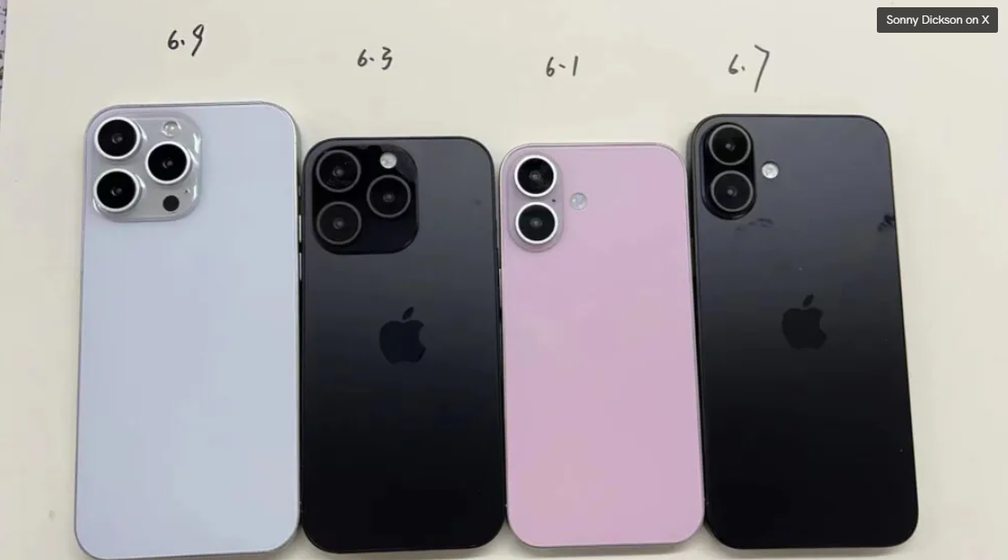 Lộ diện 5 màu siêu lạ của iPhone 16