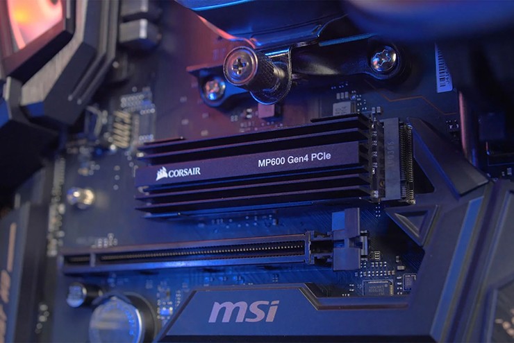 Many motherboards support a single SSD slot.