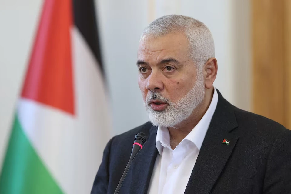 Lãnh đạo chính trị Hamas Ismail Haniyeh. Ảnh: REUTERS