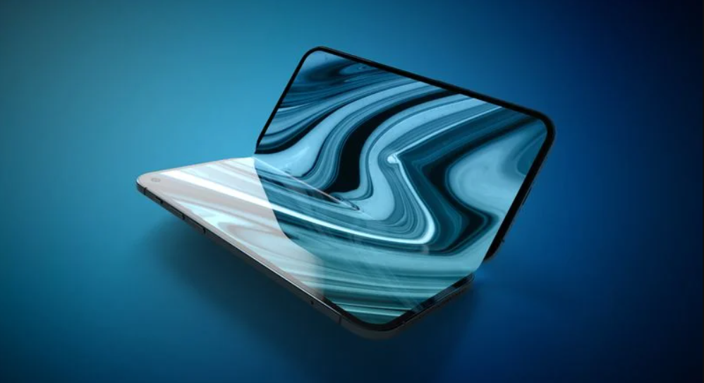 Concept photo of iPad folding screen.