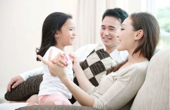 Cha mẹ tốt sẽ yêu thương con một cách có trách nhiệm. Ảnh minh họa