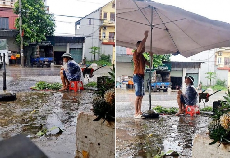 Hành động của người đàn ông khiến dân mạng cảm động