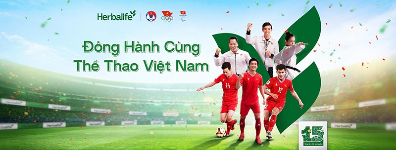 Herbalife cam kết đồng hành lâu dài cùng thể thao nước nhà, truyền cảm hướng cho một Việt Nam khoẻ mạnh, bền vững.