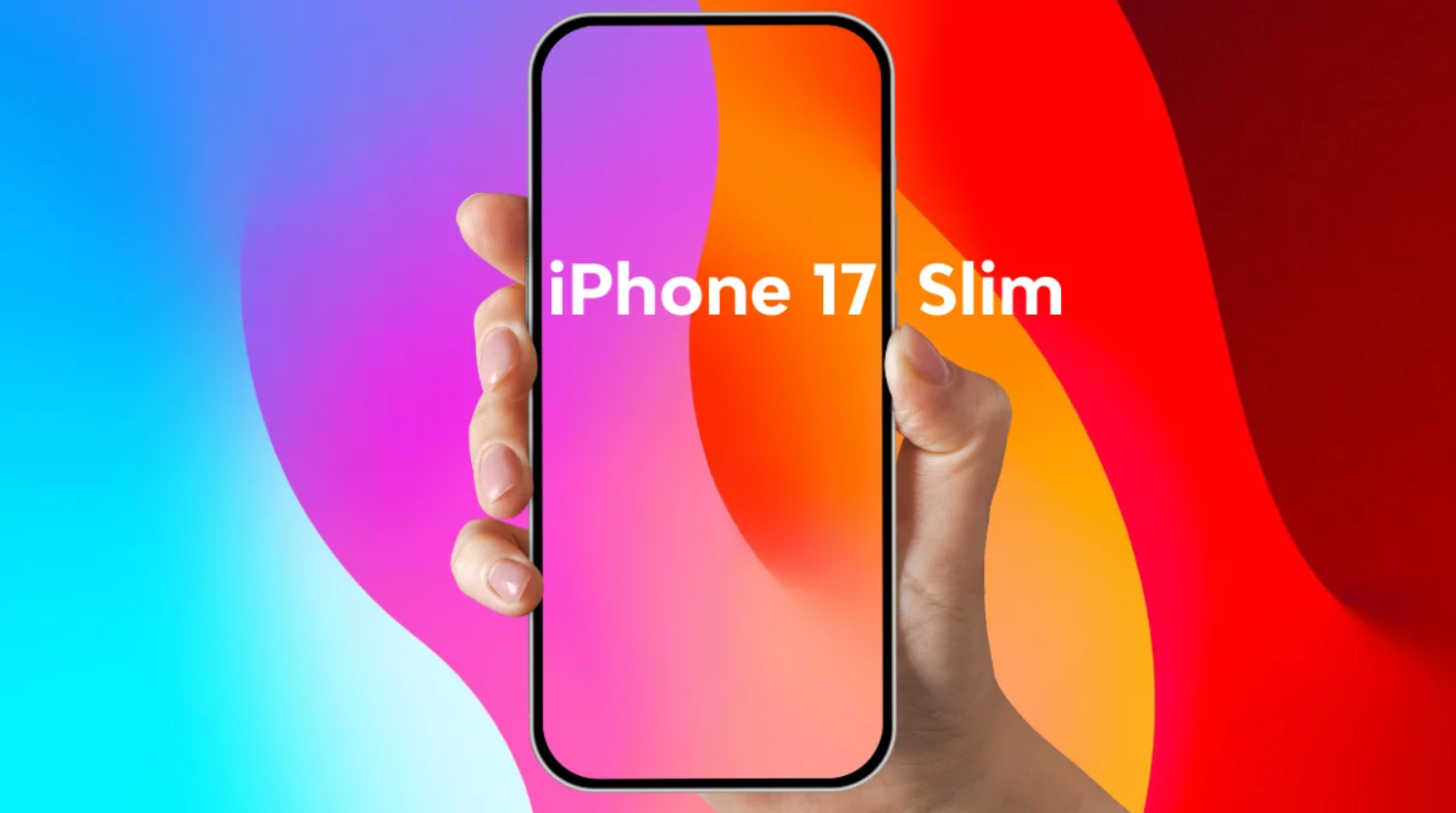 Ảnh concept iPhone 17 Slim.