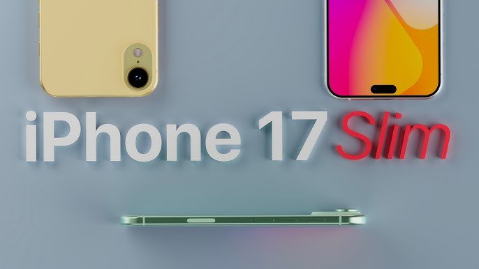 Ảnh concept iPhone 17 Slim.