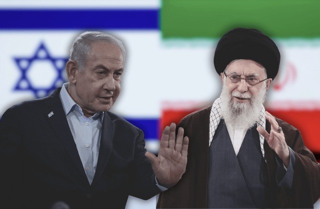 Thủ tướng Israel Benjamin Netanyahu (trái) và Lãnh tụ tối cao Iran Ali Khamenei. Ảnh: Reuters