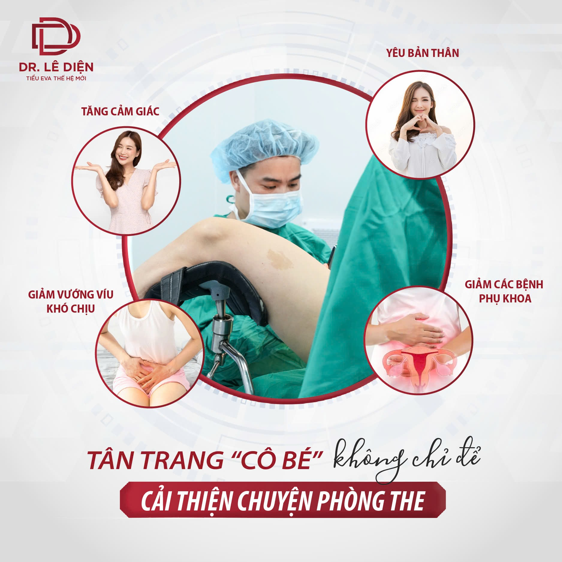 Tân trang “tiểu Eva” còn được chị em biết đến với khả năng cải thiện nhiều khía cạnh trong cuộc sống