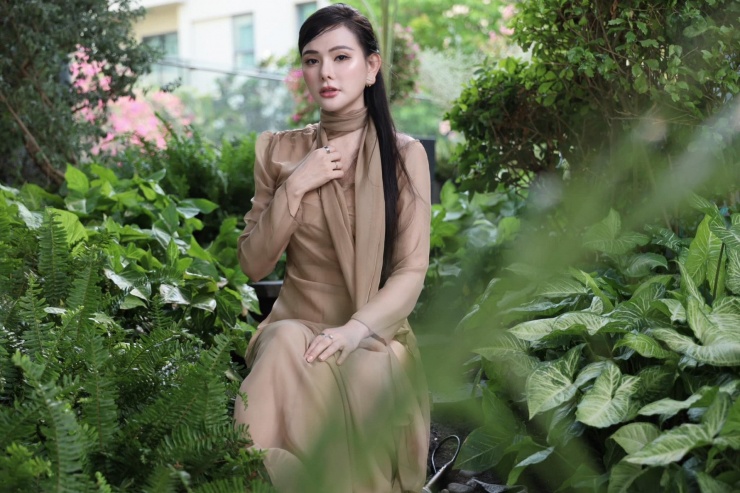 Thu Thủy hạnh phúc với tổ ấm nhỏ.