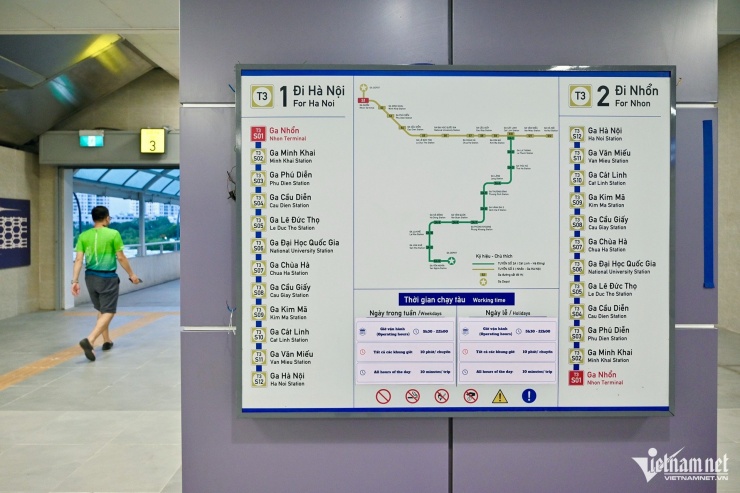 Metro Nhổn - ga Hà Nội chính thức chạy miễn phí đón khách từ 8h sáng nay - 20