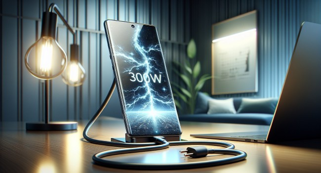 Realme is gearing up to introduce its own 300W wired charging solution for smartphones.