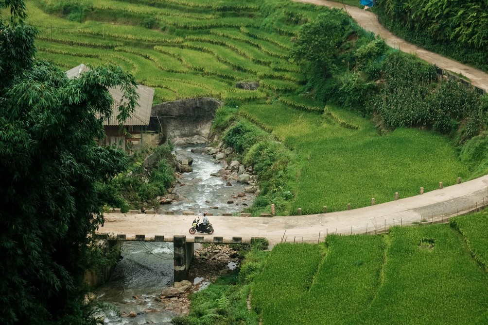 Loạt ảnh Sa Pa mùa lúa của Đình Minh thu hút sự quan tâm đặc biệt của những tín đồ xê dịch.