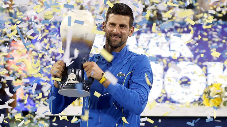 Djokovic vô địch&nbsp;Cincinnati Open vào năm ngoái