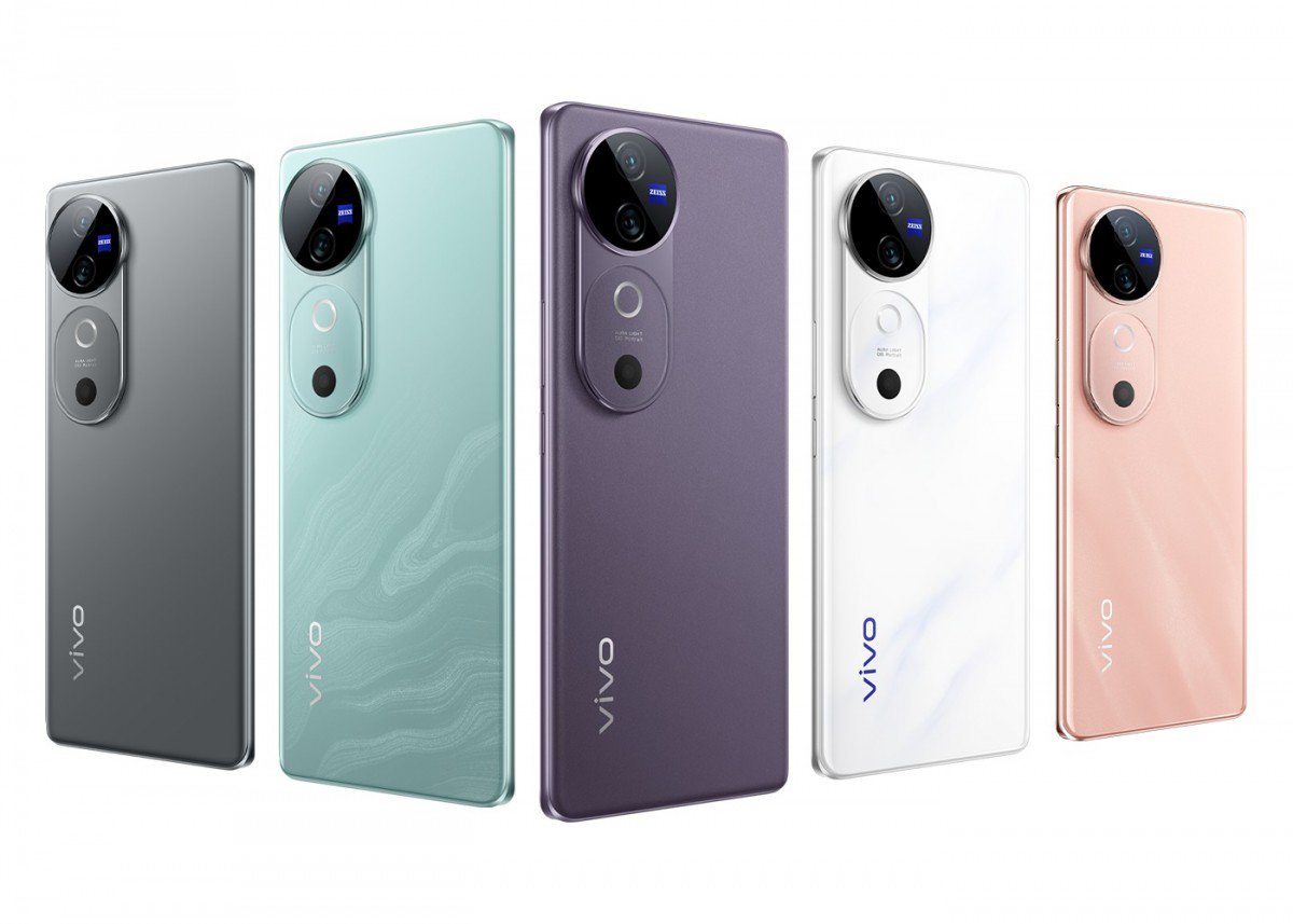 Color versions of Vivo V40.