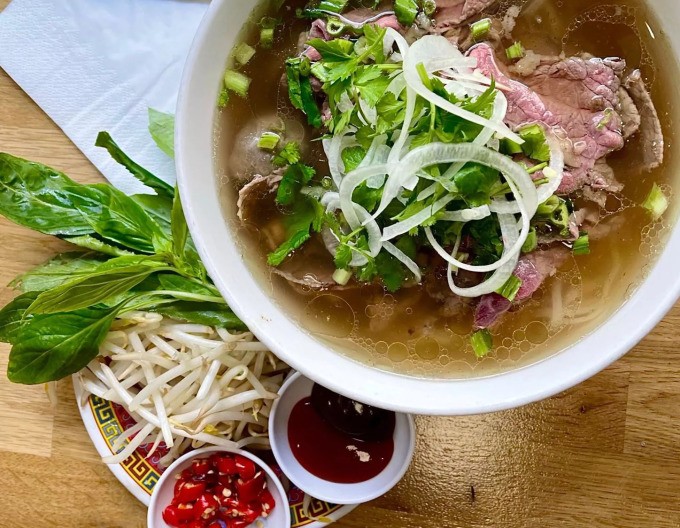 Một nhà hàng phở ở Paris.