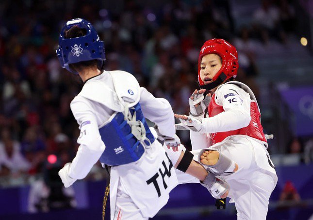 Guo Qing thua Wongpattanakit ở chung kết Paris 2024