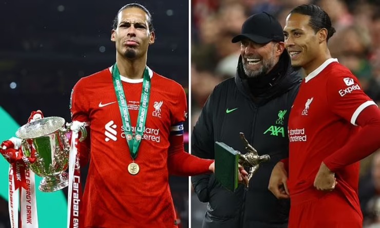 Van Dijk chưa được Liverpool gia hạn hợp đồng