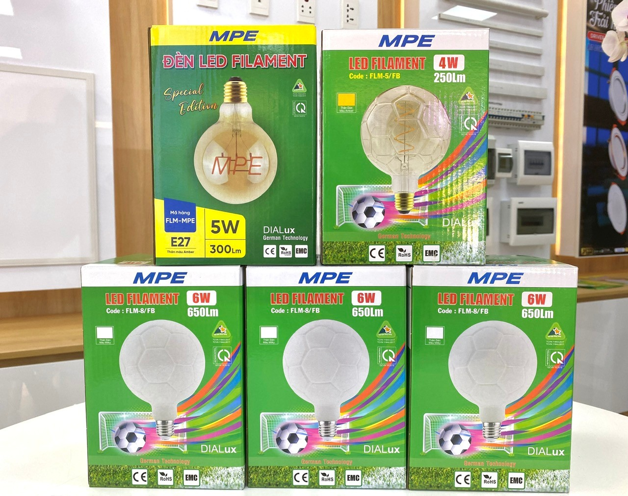 Bộ Combo đèn LED FILAMENT là giải Khuyến khích của cuộc thi