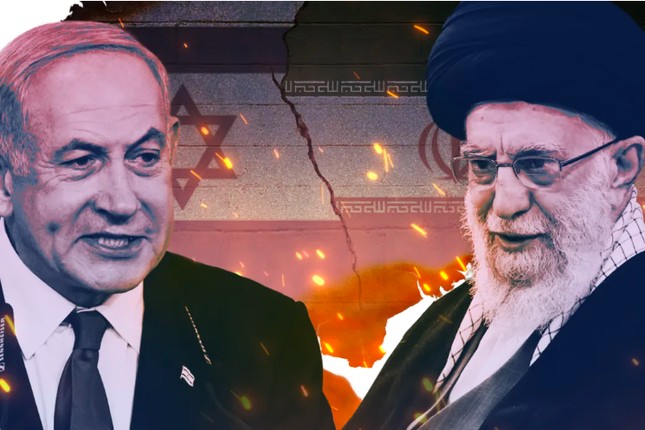 Thủ tướng Israel Benjamin Netanyahu (trái) và Đại giáo chủ Iran Ayatollah Ali Khamenei. (Ảnh: Getty)