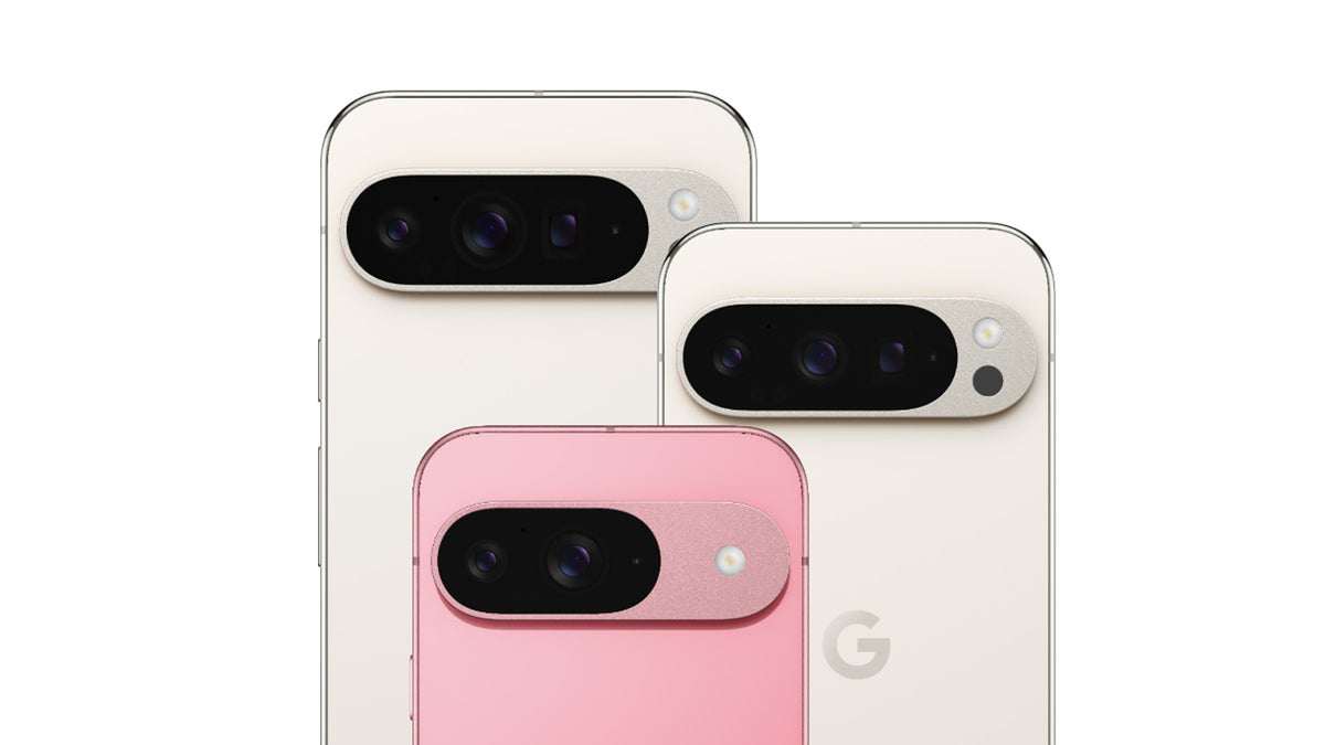 Pixel 9 tiêu chuẩn, Pixel 9 Pro XL và Pixel 9 Pro.