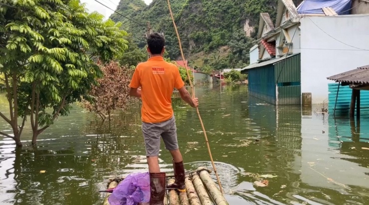 Ngôi làng ở TP Sơn La chìm trong biển nước giữa trời quang - 7