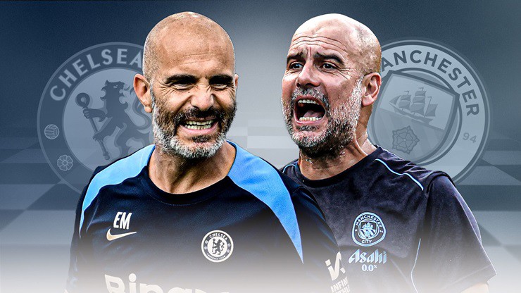 HLV&nbsp;Maresca từng là trợ lý đắc lực&nbsp;của HLV Pep Guardiola tại Man City và giờ hai người sẽ đấu trí ngay trong trận mở màn Ngoại hạng Anh