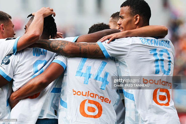 Greenwood ra mắt cực ấn tượng, lập cú đúp giúp Marseille đại thắng ở Ligue 1 - 5