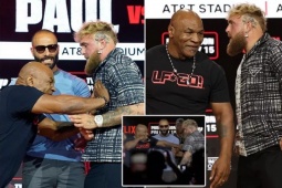 Mike Tyson tung đòn với Jake Paul, "Ông cháu" dọa đấm "Mike Thép" bất tỉnh