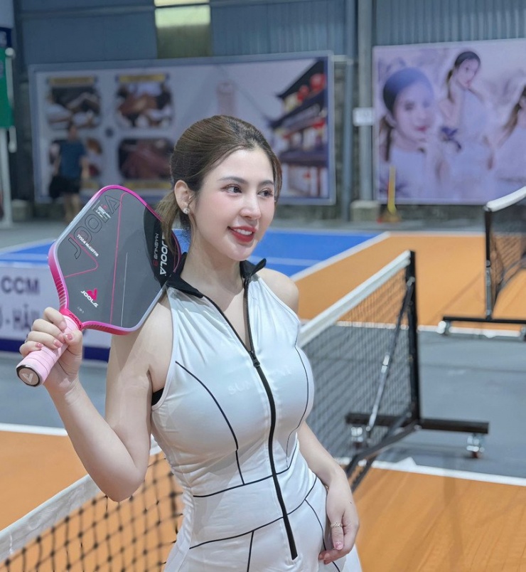 Trương Ngọc đã có 3 tháng làm quen với bộ môn Pickleball