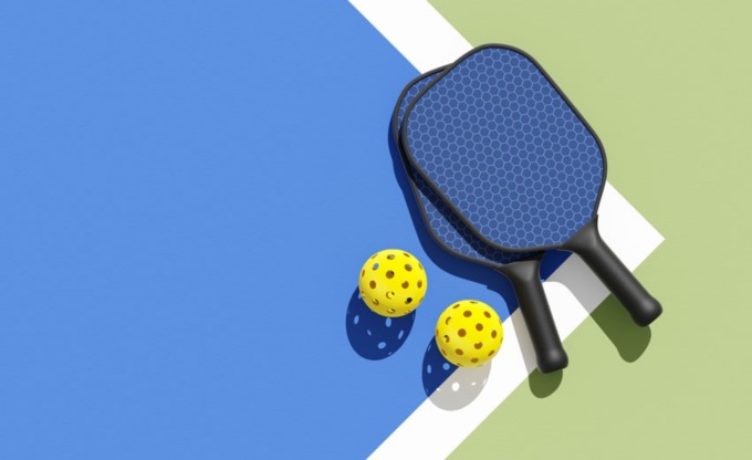 Pickleball là môn thể thao kết hợp giữa tennis, cầu lông và bóng bàn.