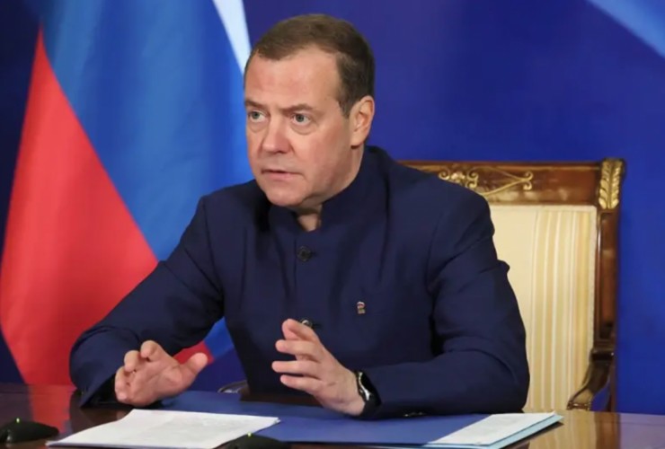 Ông Medvedev nhấn mạnh rằng nhà sáng lập Telegram thực sự đã tính toán sai lầm khi rời Nga vì muốn trở thành công dân toàn cầu. Ảnh: VK