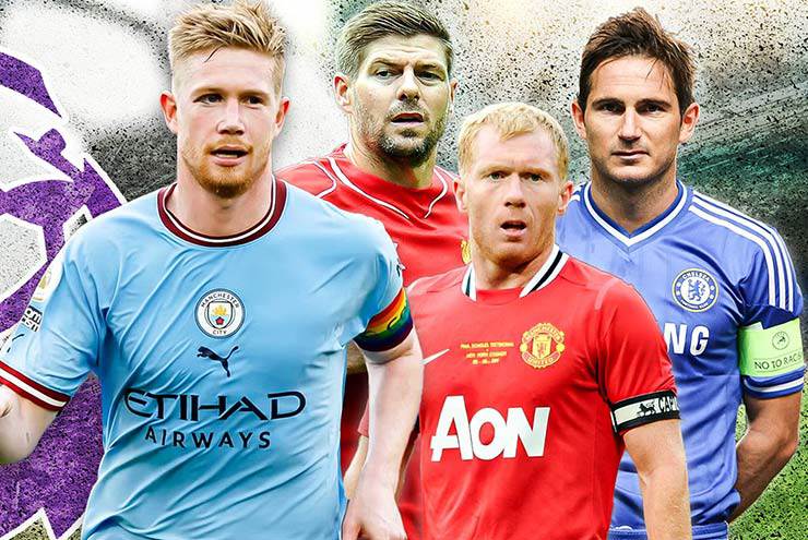 De Bruyne, Gerrard hay Lampard là tiền vệ xuất sắc nhất lịch sử Ngoại hạng Anh?