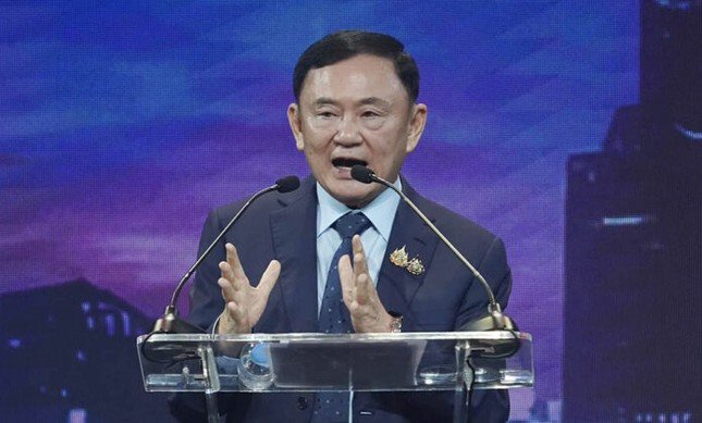 Cựu Thủ tướng Thái Lan Thaksin Shinawatra. Ảnh: Khaosod.