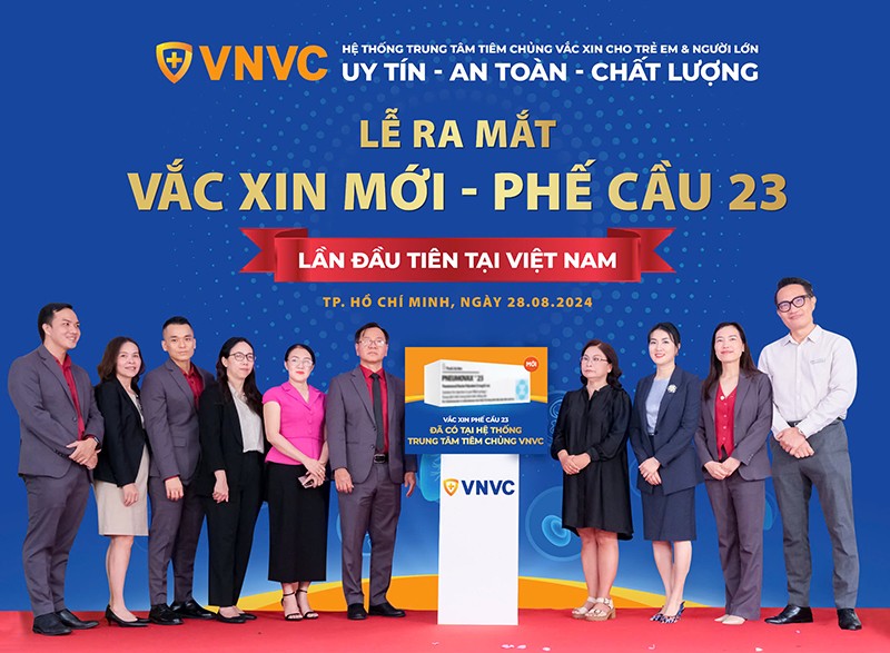 Chính thức triển khai tiêm vắc xin mới ngừa 23 chủng phế cầu - 1