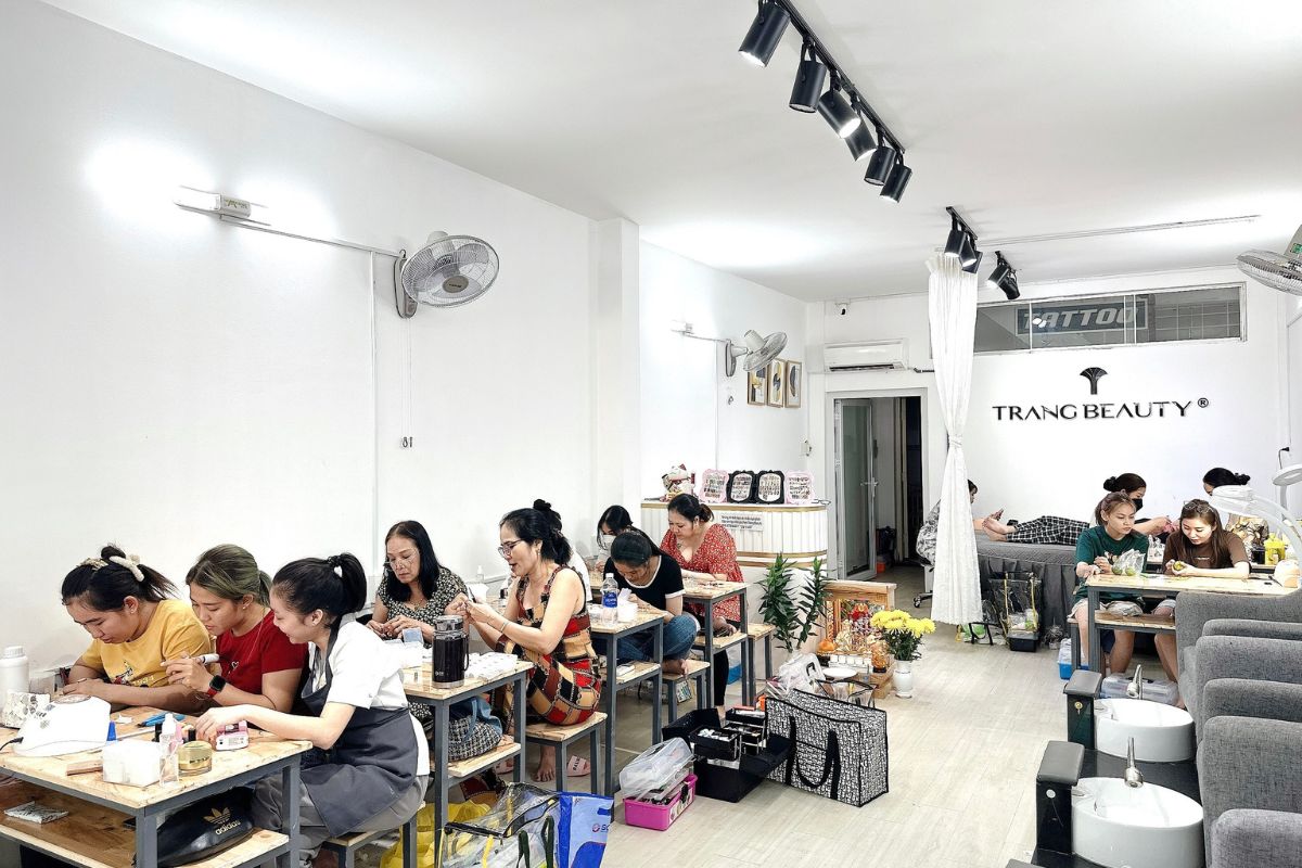 Trang Beauty đào tạo nghề nail uy tín tại TP HCM