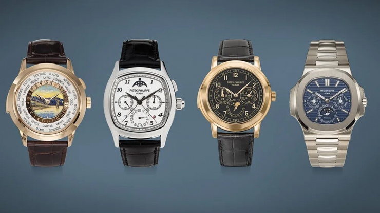 Những mẫu đồng hồ Patek Philippe. Ảnh: SWM