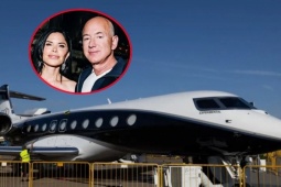 Siêu máy bay đưa tỷ phú Jeff Bezos du ngoạn thế giới cùng hôn thê 'xịn' cỡ nào?