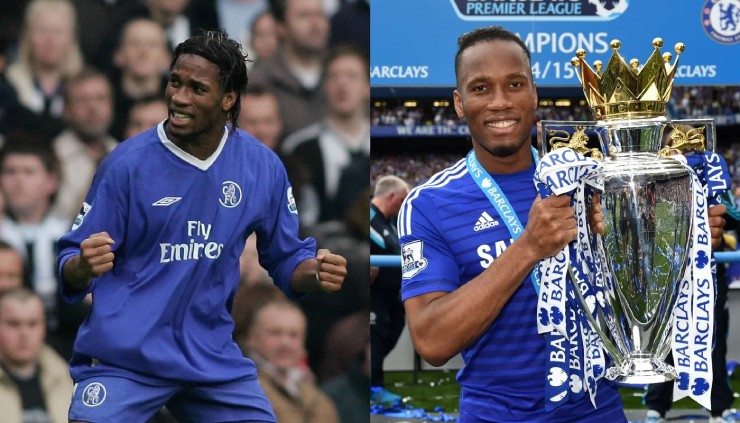 Drogba đoạt 4 chức vô địch Ngoại hạng Anh cùng Chelsea