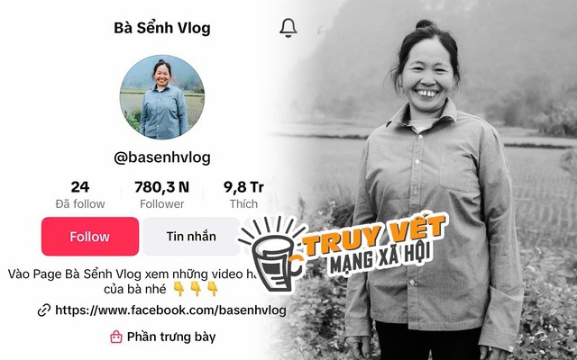 Kênh TikTok của Bà Sểnh Vlog