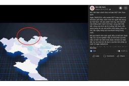 Hãng xe MG đăng tải hình ảnh về bản đồ Việt Nam bị thiếu tỉnh Hà Giang