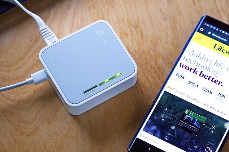 Router Wi-Fi du lịch cũng có thể hoạt động như một mạng Mesh.