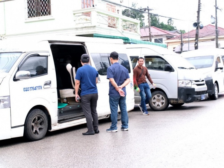 Hành trình từ Việt Nam sang đặc khu kinh tế Tam giác vàng, ban chuyên án đã vượt qua vô vàn khó khăn (Ảnh: Công an Hà Tĩnh).