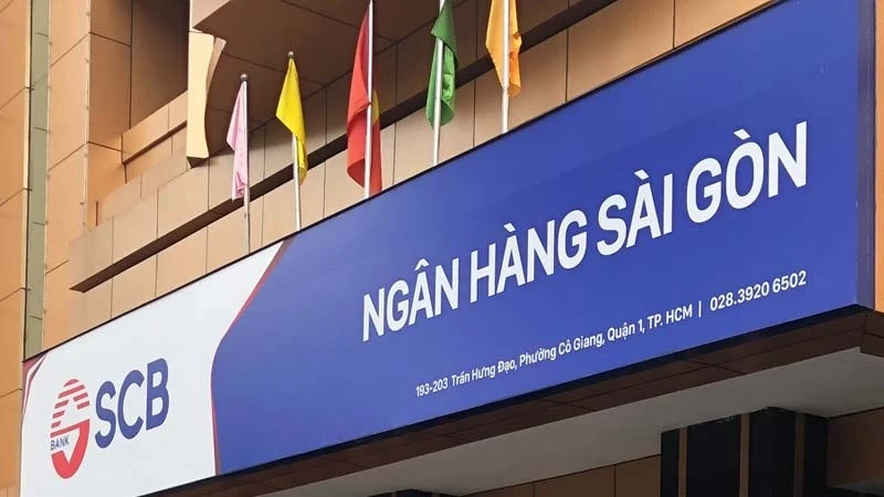 Ngân hàng TMCP Sài Gòn (SCB) hiện đang được NHNN kiểm soát đặc biệt. Ảnh: BT