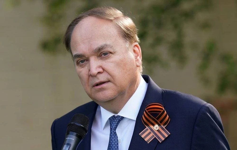 Đại sứ Nga tại Mỹ Anatoly Antonov. Ảnh: TASS