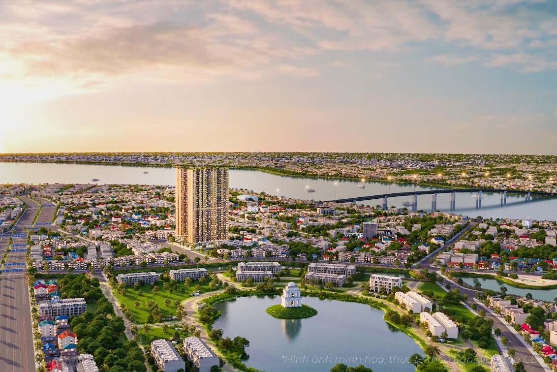 Dự án A&amp;T Sky Garden nằm liền kề cầu Phú Long, quận 12, TPHCM, được thiết kế xây dựng theo không gian sống wellness. Đồng thời sở hữu vị thế độc đáo được bao quanh bởi sông Sài Gòn, sông Lái Thiêu và hồ Gươm Xanh.