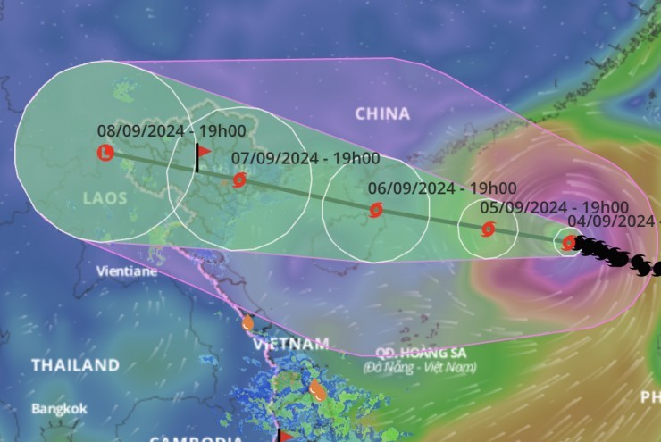 Bão số 3 sẽ tăng lên cấp 15-16, dự báo 5 tỉnh - thành chịu tác động mạnh nhất