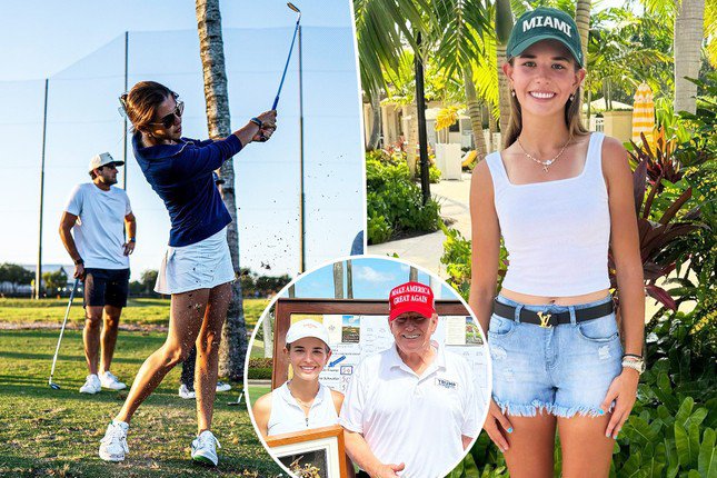 Kai Trump học về golf ở Đại học Miami.