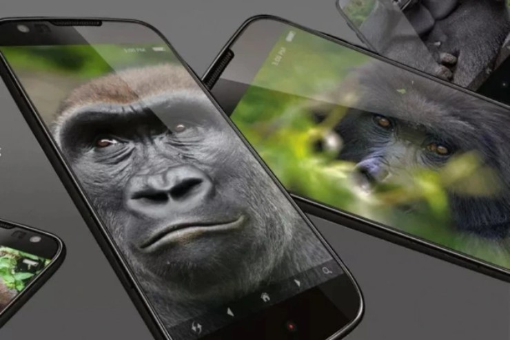 Gorilla Glass from Corning is widely used on smartphones.