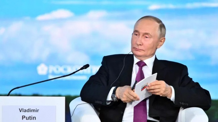 Tổng thống Nga Vladimir Putin. Ảnh: RiaNovosti