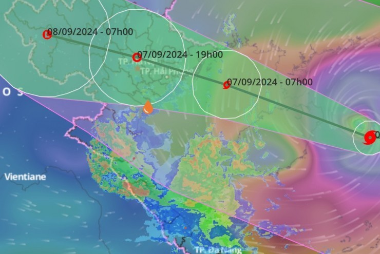 Sáng mai 7-9, siêu bão Yagi khả năng đổ bộ từ Quảng Ninh-Nam Định