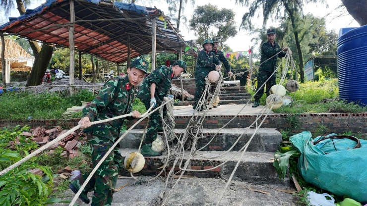 Đảo Cô Tô 'nín thở' trước siêu bão YAGI - 1